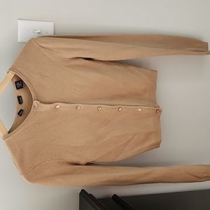 Victoria's Secret Moda Intl Women Cardigan Beige Sz Medium